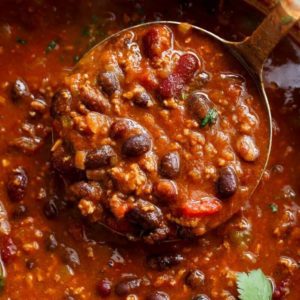 Bison Black Bean Chili